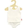 Heless Dukkeklær 28-35 cm - Hvitt Undertøy
