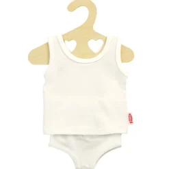 Heless Dukkeklær 28-35 cm - Hvitt Undertøy