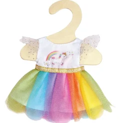 Heless Dukkeklær 20-25 cm - Regnbue Enhjørningkjole