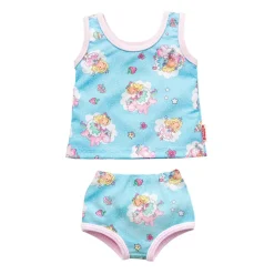 Heless Dukkeklær 28-35 cm - Undertøy med enhjørningdekor