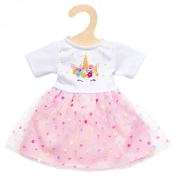 Heless Dukkeklær 28-35cm - "Hanna" Enhjørning Kjole