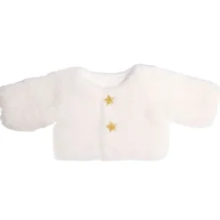 Heless Dukkeklær 35-45cm - "Yuki" Plysj-Jakke m/ tyllskjørt