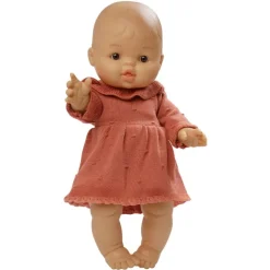 Heless Organic Cotton Dukkeklær 35-45cm - Strikkekjole