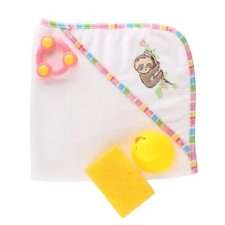 Heless Tilbehør - Dovendyr Håndkle med tilbehør