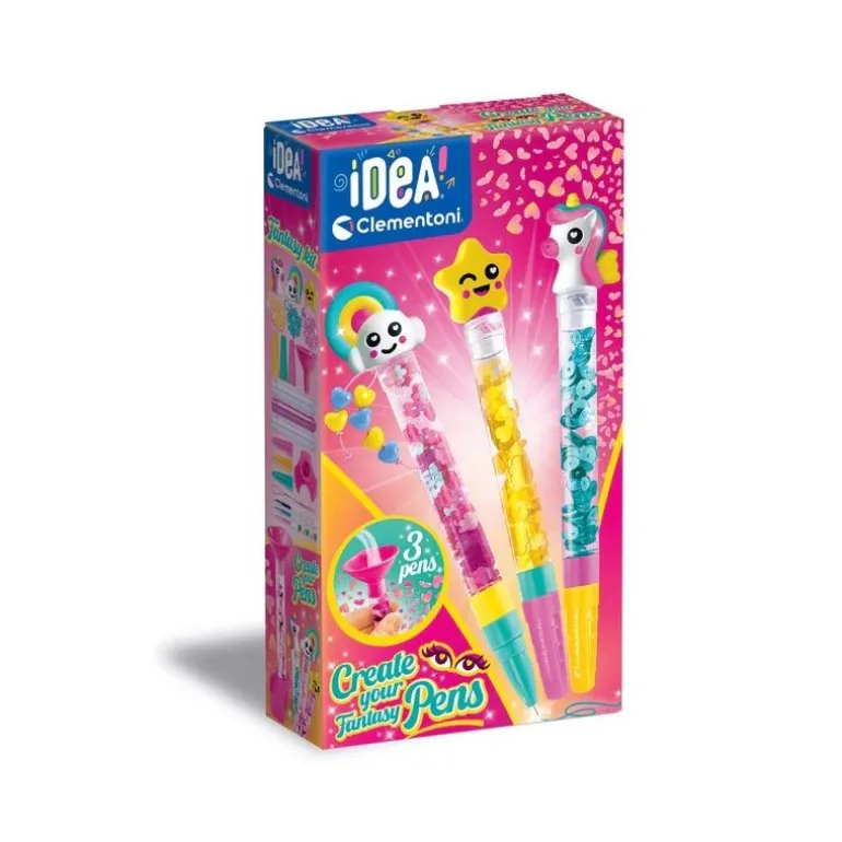 Idea Clementoni Design-Dine-Egne 3 Penner - Fantasy