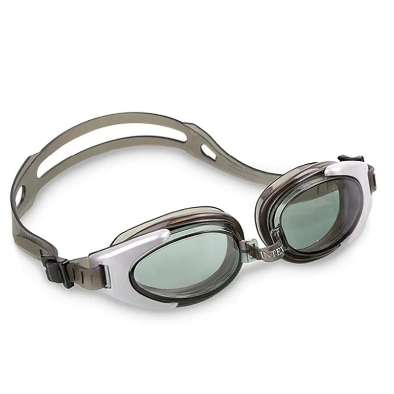 Intex AquaFlow Sport Svømmebriller - Svart/Grå