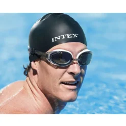 Intex AquaFlow Sport Svømmebriller - Svart/Grå