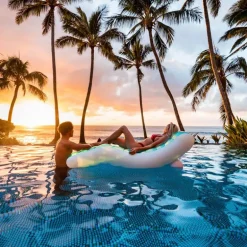 Intex Bademadrass 191x99cm - Splash Lounge