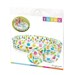 Intex Barnebasseng med badering og badeball 132x28 cm fra 2 år