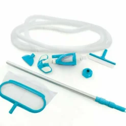 Intex Deluxe Bassengrengjøringssett med Teleskopstang