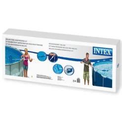 Intex Deluxe Bassengrengjøringssett med Teleskopstang