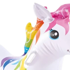 Intex Oppblåsbar Ride-On Enhjørning 163x86 cm fra 3 år