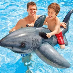 Intex Oppblåsbar Ride-on Hai 157x106cm fra 3 år