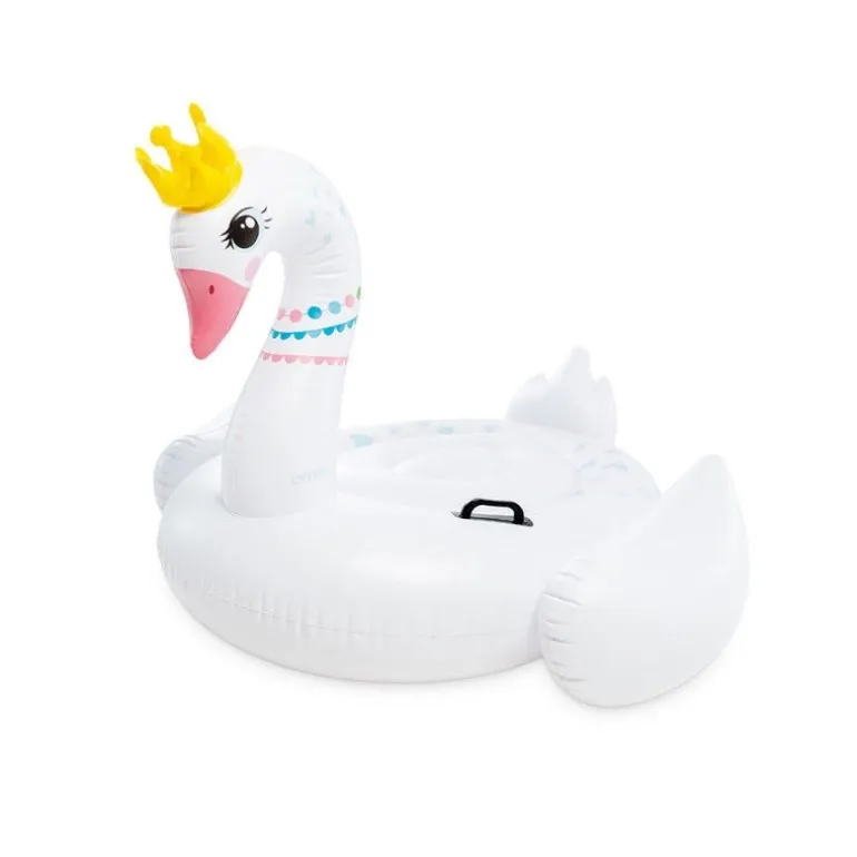 Intex Oppblåsbar Ride-On Majestetisk Svane 142x137x99cm fra 3 år