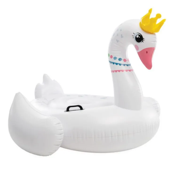 Intex Oppblåsbar Ride-On Majestetisk Svane 142x137x99cm fra 3 år