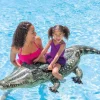 Intex Oppblåsbar Ride-On Realistisk Alligator 170x86cm fra 3 år