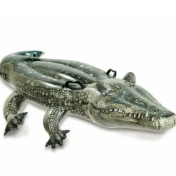 Intex Oppblåsbar Ride-On Realistisk Alligator 170x86cm fra 3 år