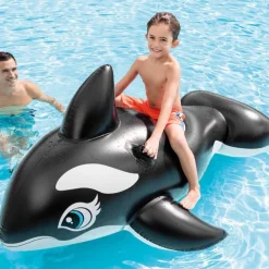 Intex Oppblåsbar Ride-On Spekkhogger 193x119cm fra 3 år