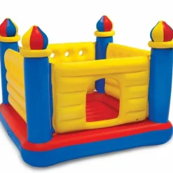 Intex Oppblåsbart Hoppeslott 175x175x134 cm fra 3-6 år