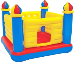 Intex Oppblåsbart Hoppeslott 175x175x134 cm fra 3-6 år