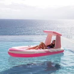 Intex "Pink Paradise Boat Float" Bademadrass 257x135 cm