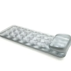 Intex 18-Pocket Bademadrass 188x71cm - Sølv