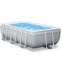 Intex Prism Frame Rektangulært Rammebasseng 300x175x80cm med filterpumpe
