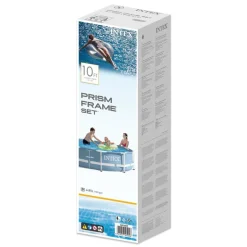 Intex Prism Frame Rundt Rammebasseng 305x76cm med filterpumpe