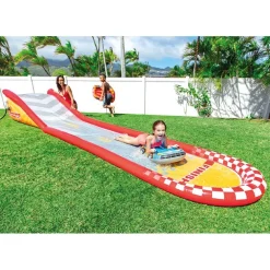 Intex Racing Fun vannsklie 561x119 cm med 2 racerbiler