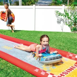 Intex Racing Fun vannsklie 561x119 cm med 2 racerbiler