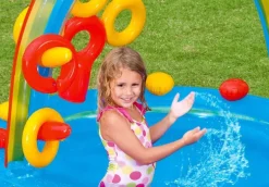 Intex Rainbow Ring Oppblåsbart Bade- og Aktivitetssenter 297x193x135cm fra 3 år
