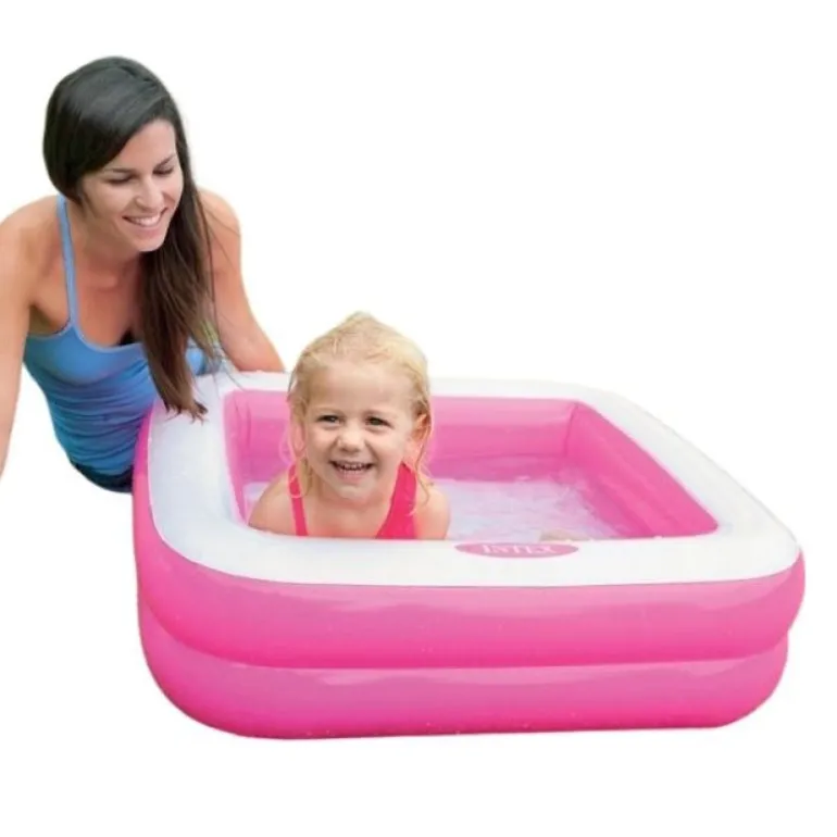 Intex Rosa Barnebasseng 86x86x25 cm fra 1 år