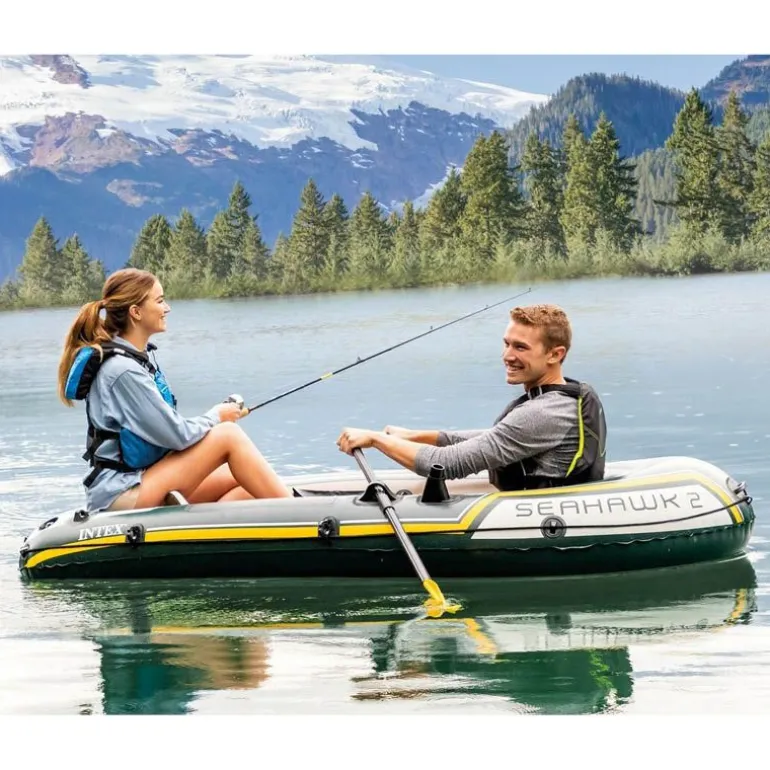 Intex Seahawk 2 Gummibåt m/ årer og pumpe