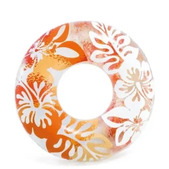 Intex Stor Oransje Oppblåsbar Badering 91cm fra 9 år