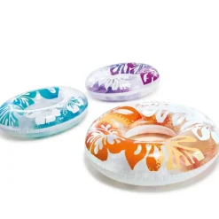 Intex Stor Oransje Oppblåsbar Badering 91cm fra 9 år