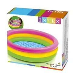 Intex Sunset Glow Babybasseng 86x25 cm fra 1 år