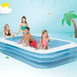 Intex Swim Center Oppblåsbart badebasseng 305x183x56 cm fra 6 år