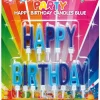 Kakelys "Happy Birthday" (blå)