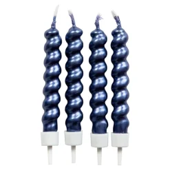 Kakelys Twist 8stk - Blå