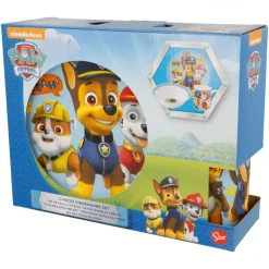 Keramikk Frokostsett 3 Deler - Paw Patrol