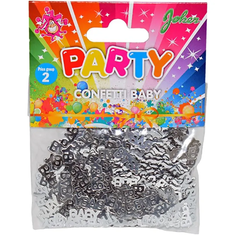 Konfetti - Baby Sølv