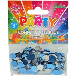 Konfetti - Blå og Sølv