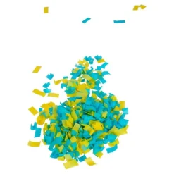 Konfettikanon 60cm - Gul/Blå