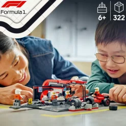 LEGO City - F1-depotstopp og -team med Ferrari-bil 60443