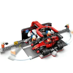 LEGO City - F1-depotstopp og -team med Ferrari-bil 60443