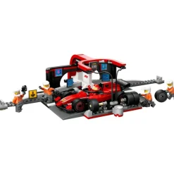 LEGO City - F1-depotstopp og -team med Ferrari-bil 60443