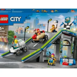 LEGO City - Grenseløs action: Racerbilbane med rampe 60460