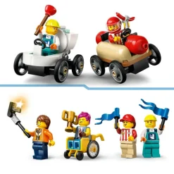 LEGO City - Grenseløs action: Racerbilbane med rampe 60460