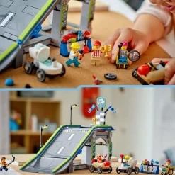 LEGO City - Grenseløs action: Racerbilbane med rampe 60460