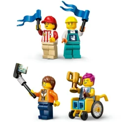 LEGO City - Grenseløs action: Racerbilbane med rampe 60460